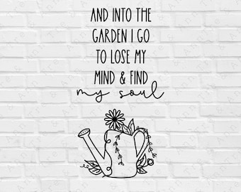 Garden svg - Gardening svg - Garden Quote svg - Gardener svg - Plant Lover svg - Plant Lady svg - Love to Garden svg - Plant Mom svg