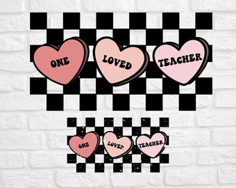 One Loved Teacher svg - One Loved Teacher png - Día de San Valentín png - Maestro Día de San Valentín png - Maestro Día de San Valentín svg - Profesor png