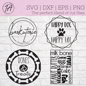 Barkuterie svg- Barkuterie Board svg- Barkuterie Boards svg - Dogs svg- Dog Lover svg- Puppy svg - Dog Barkuterie svg- Digital Cut Files