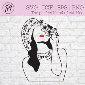 Empower svg- Empower women svg- Empowher svg- Boss Babe svg- Girl Power svg- Female svg- Empowered svg- Strong women svg- Women svg-Girl svg