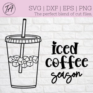 To Go Hot and Iced Coffee SVG Files