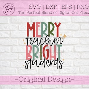 Frohe Lehrer helle Schüler svg - Weihnachten Lehrer svg - Weihnachten Lehrer Shirt svg - Frohe Lehrer svg - Weihnachten Lehrer png -