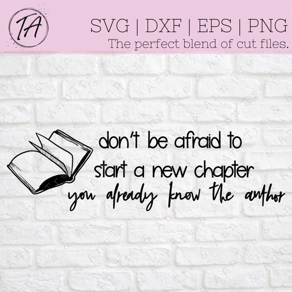 Book Svg Inspirational Quote Svg Inspirational Svg - Etsy