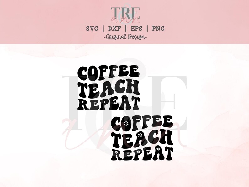 Teacher svg - Teacher Appreciation svg - Teacher Gift svg - Back to School svg - Retro Teacher svg - Teacher Coffee svg - Teach svg - Retro image 1