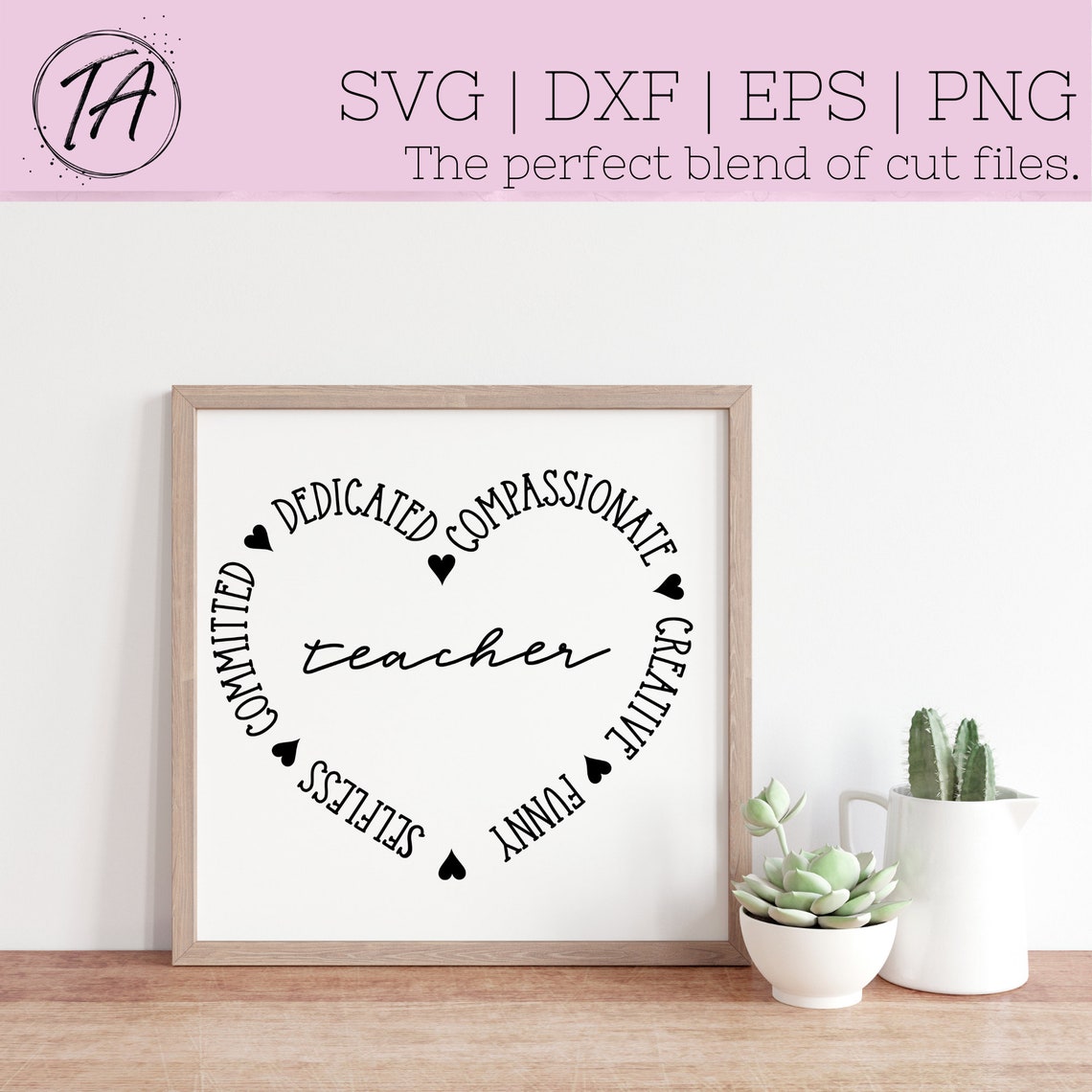 Teacher Svg - Teacher Gift Svg - Teacher Digital Cut File - Teacher ...
