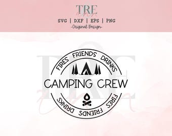 Camping SVG - Kamp SVG - Zomer SVG - Campingteam SVG - Kampeervrienden SVG - Zomerkamperen SVG - Campingshirt SVG - Campingmok SVG
