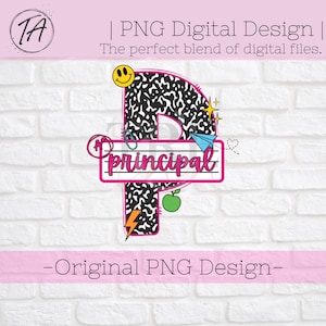 Principal png - Back to School png - Principal shirt png - Principal t shirt png - Administrator png - Principal Gift png -Teacher shirt png