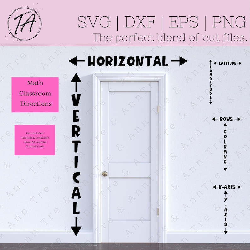 Aula de Matemáticas SVG - Matemáticas SVG - Decoración de Aula de Matemáticas SVG - Clase de Matemáticas svg - Profesor de Matemáticas svg - Svg Vertical - Svg Horizontal - Axis svg - imagen 1
