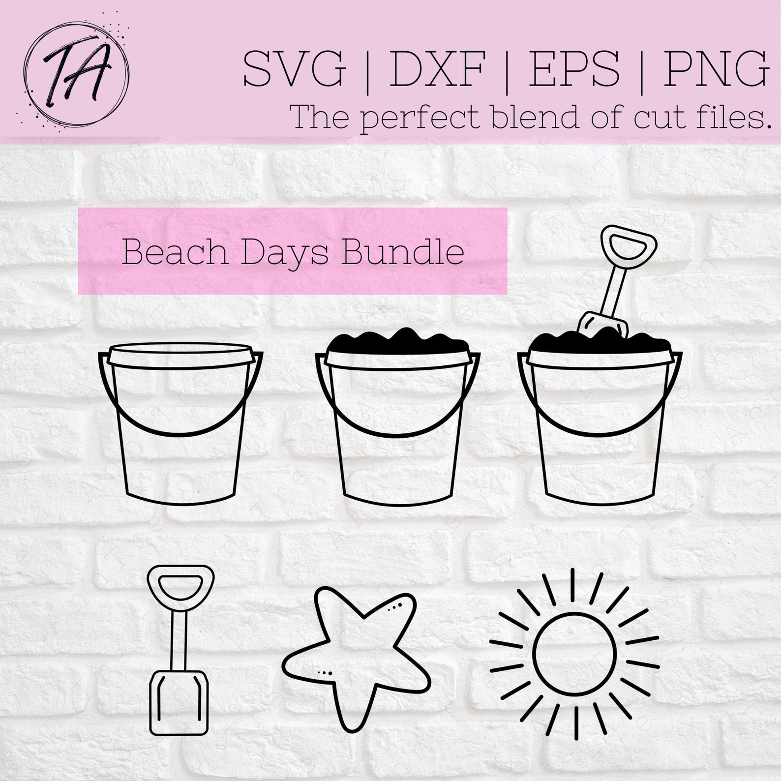 Beach Svg Beach Days Svg Beach Toys Svg Sand Toys Svg Etsy Canada