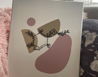 Dopamine Embroidery Canvas