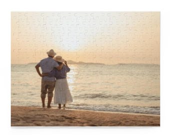 Quebra-cabeça personalizado com foto, 120/252/500 peças | Quebra-cabeça personalizado para a família