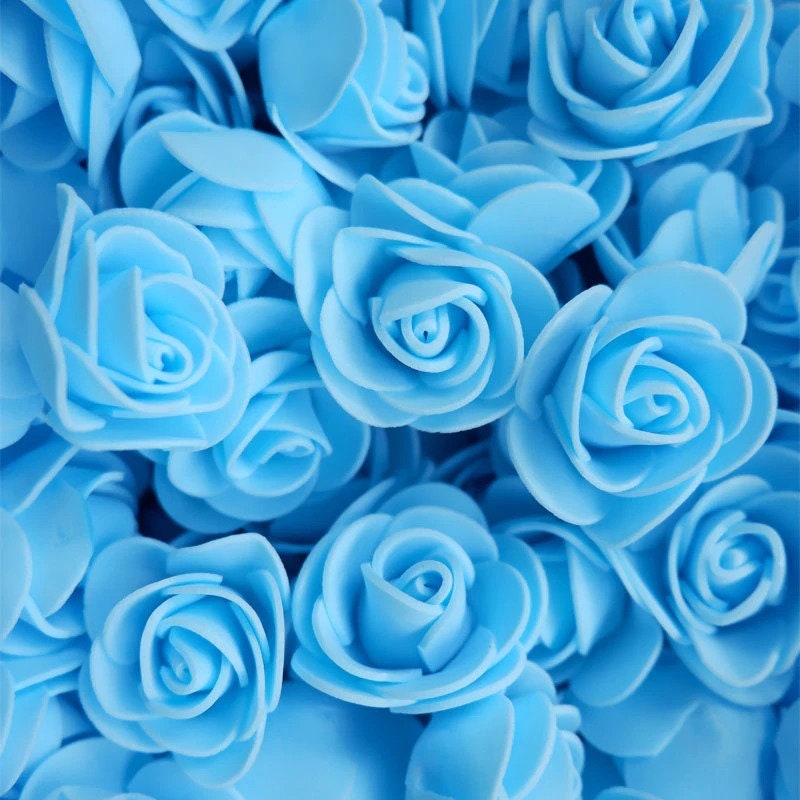 Foam Roses 400pcs 3.5cm Artificial Foam Flower Heads DIY 20cm Etsy