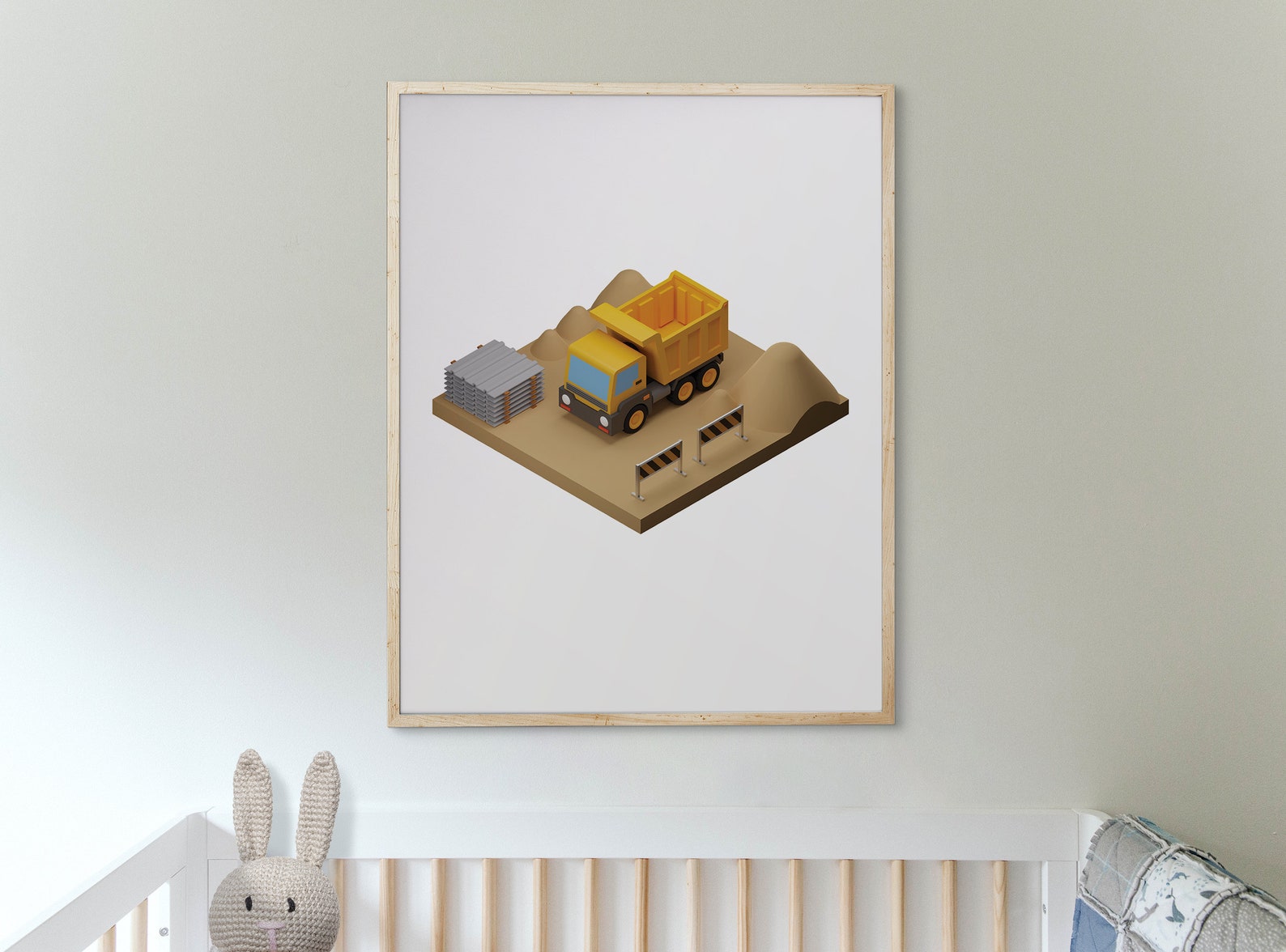 Dump Truck Art Dump Truck Print Truck Print Construction Etsy