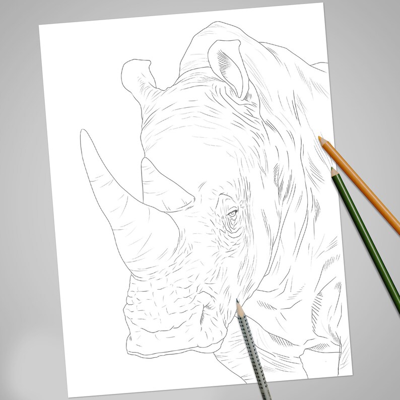 10 Realistic Animal Coloring Pages for Unleashing Your Inner Artist