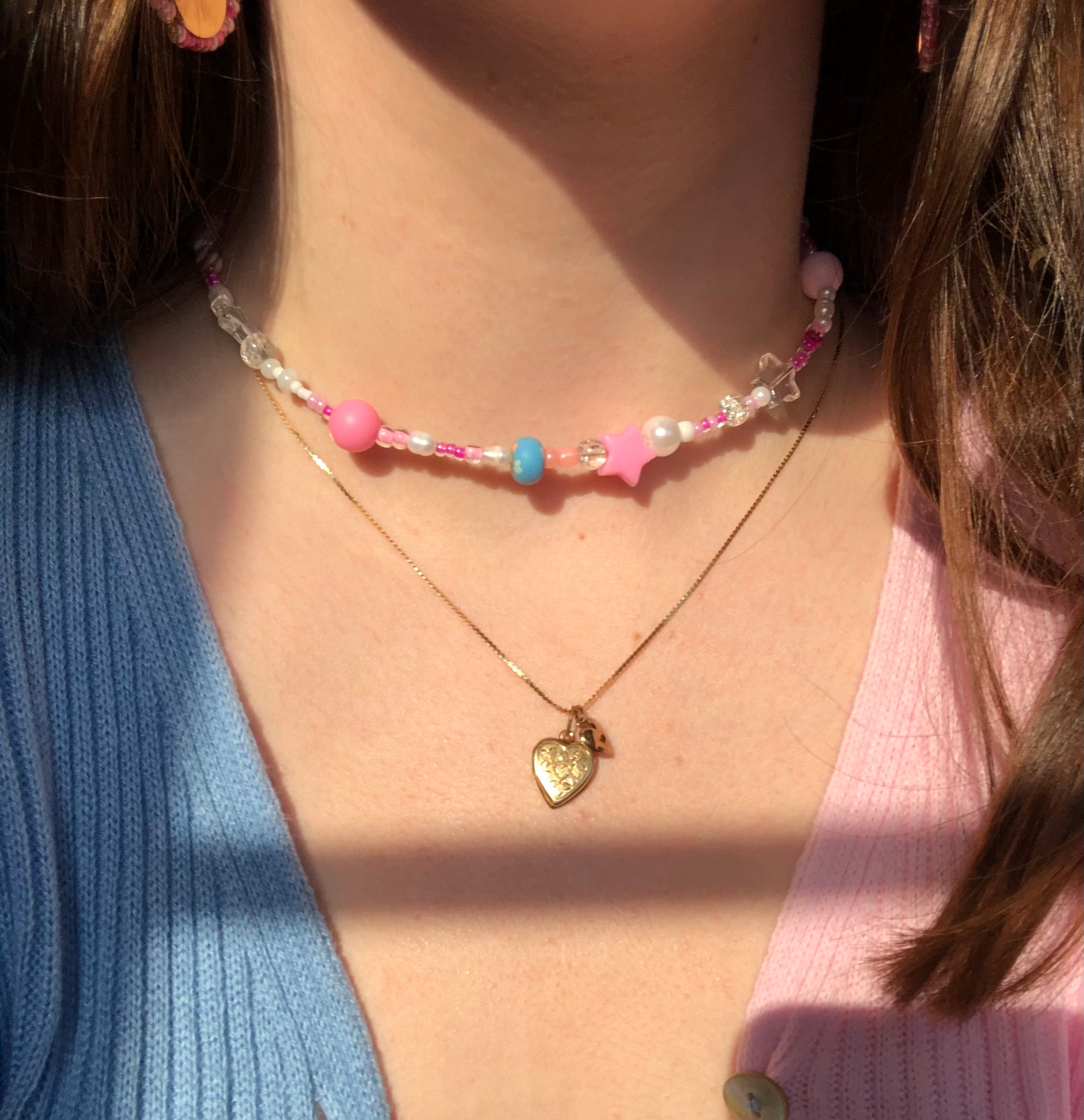 Fine on sale line necklace