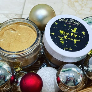 Golden Glow Lotion: Stone-Based Gold, Birds of Paradise Scent