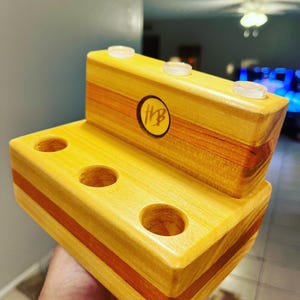 3 joint 3 cap/marble display