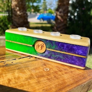 4 holder with resin