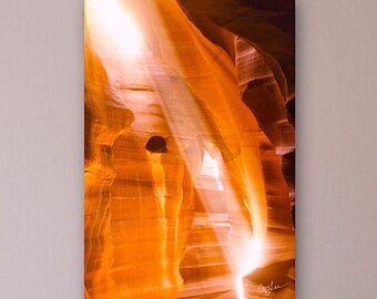 Navajo Upper Antelope Canyon, Slot Canyon, Picture, Arizona, Southwest Art, Photo Print, Metal Print, Fine Art Canvas Wrap, Wall Decor