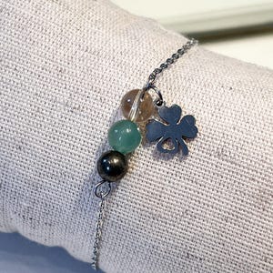Natural stone bracelet - Pyrite - Citrine - Peridot - lithotherapy - Abundance - Prosperity - Wealth - Valentine&#39;s Day gift