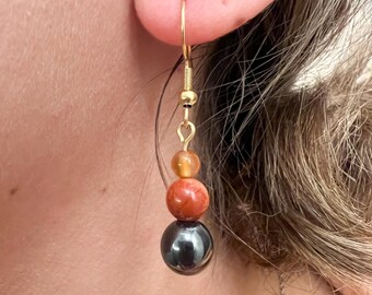 boucles d’oreilles Bélier, bijou astrologique, signe du zodiaque, acier inoxydable, cadeau astro femme, horoscope, bijou tendance