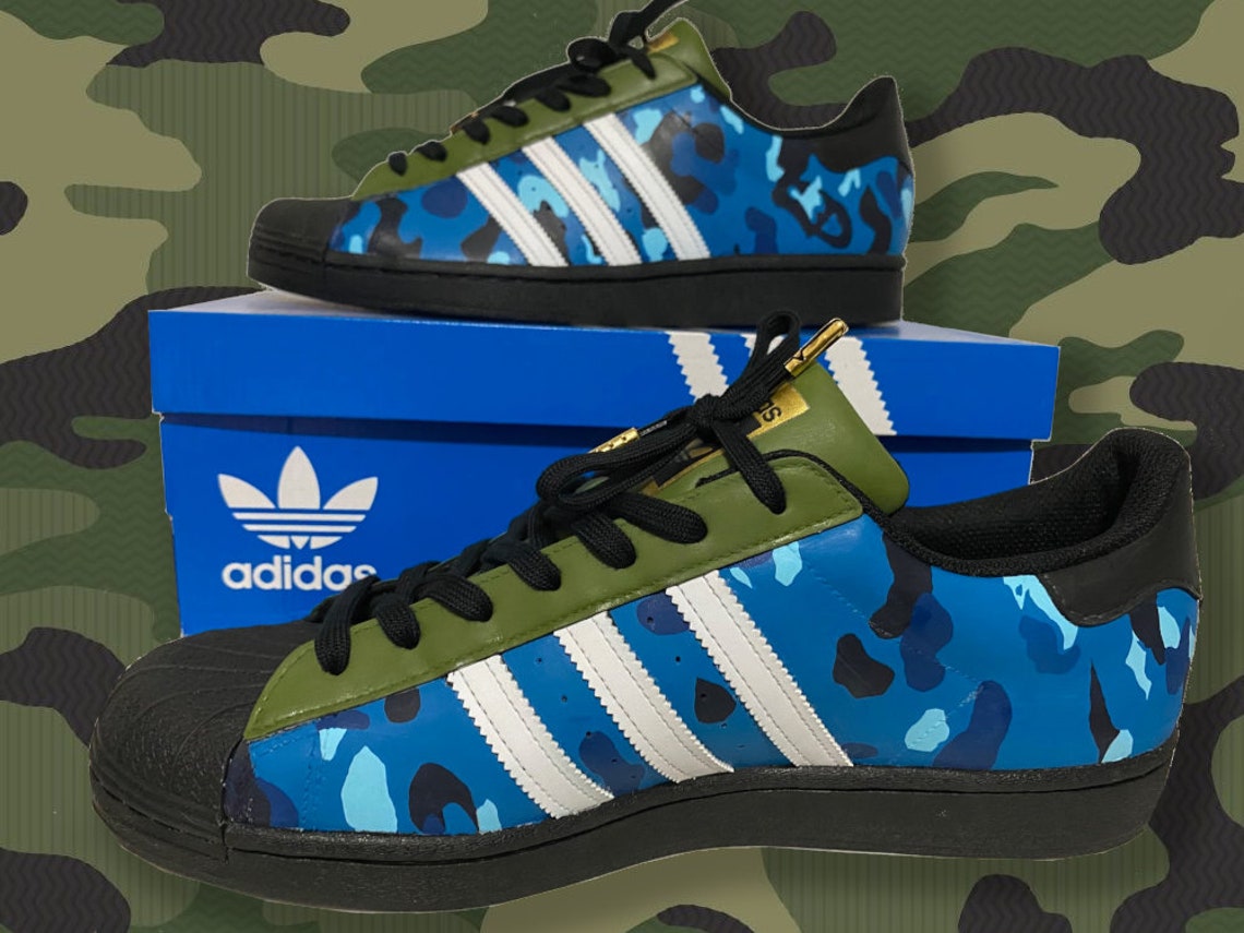custom painted adidas