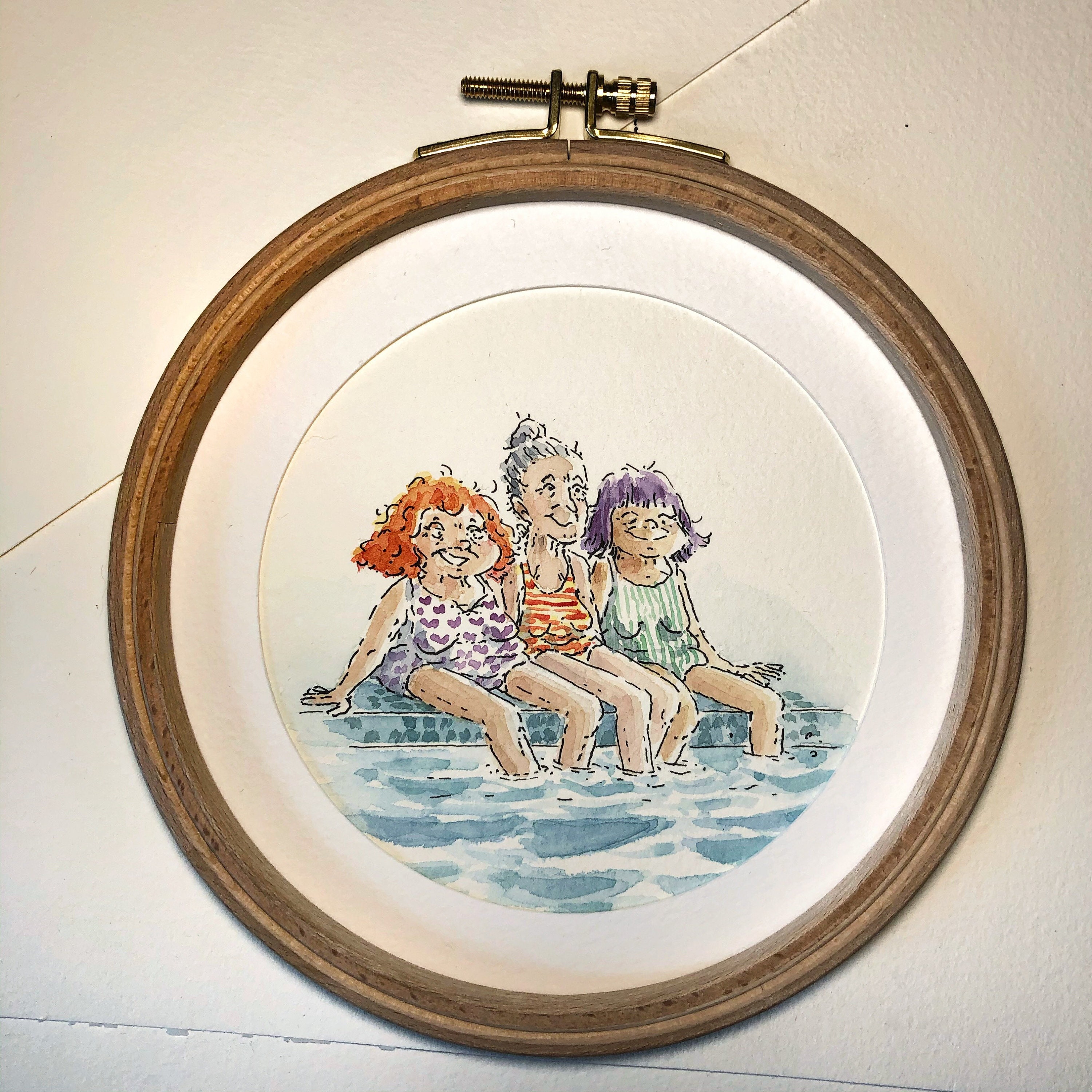 Original watercolor Etsy