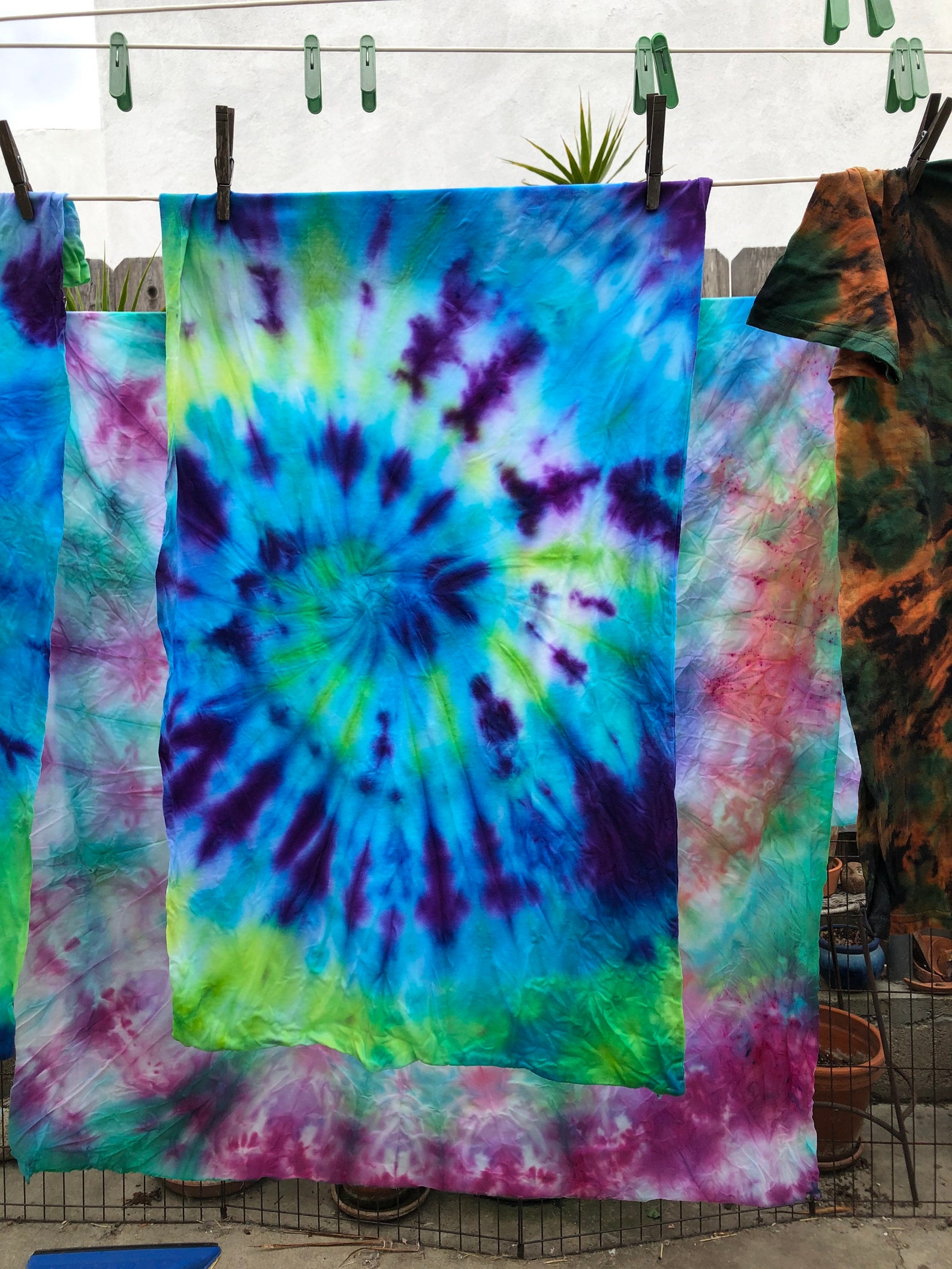 Custom Tie Dye Pillow Cases Etsy