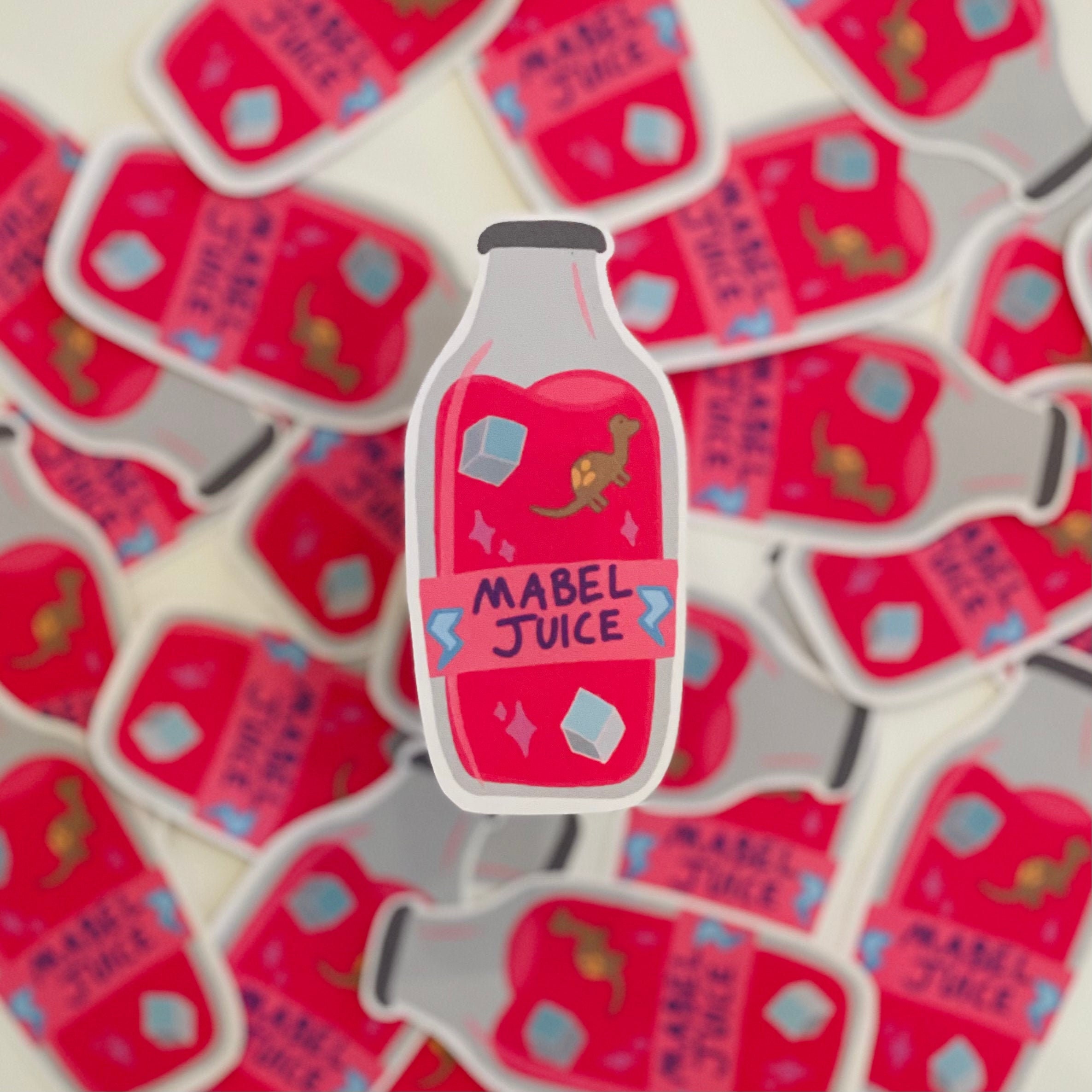 Mabel Juice Sticker Old V1 gravity Falls Sticker Mabel Etsy