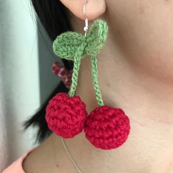 Crochet Earrings Etsy