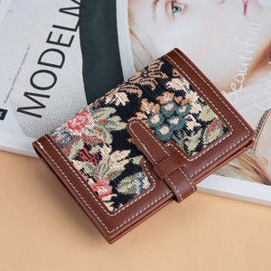 Cartera de piel de vaca estampada para mujer, nuevo estilo, estilo corto, plegable, de cuero, estilo simple, billetera de celebridad de Internet