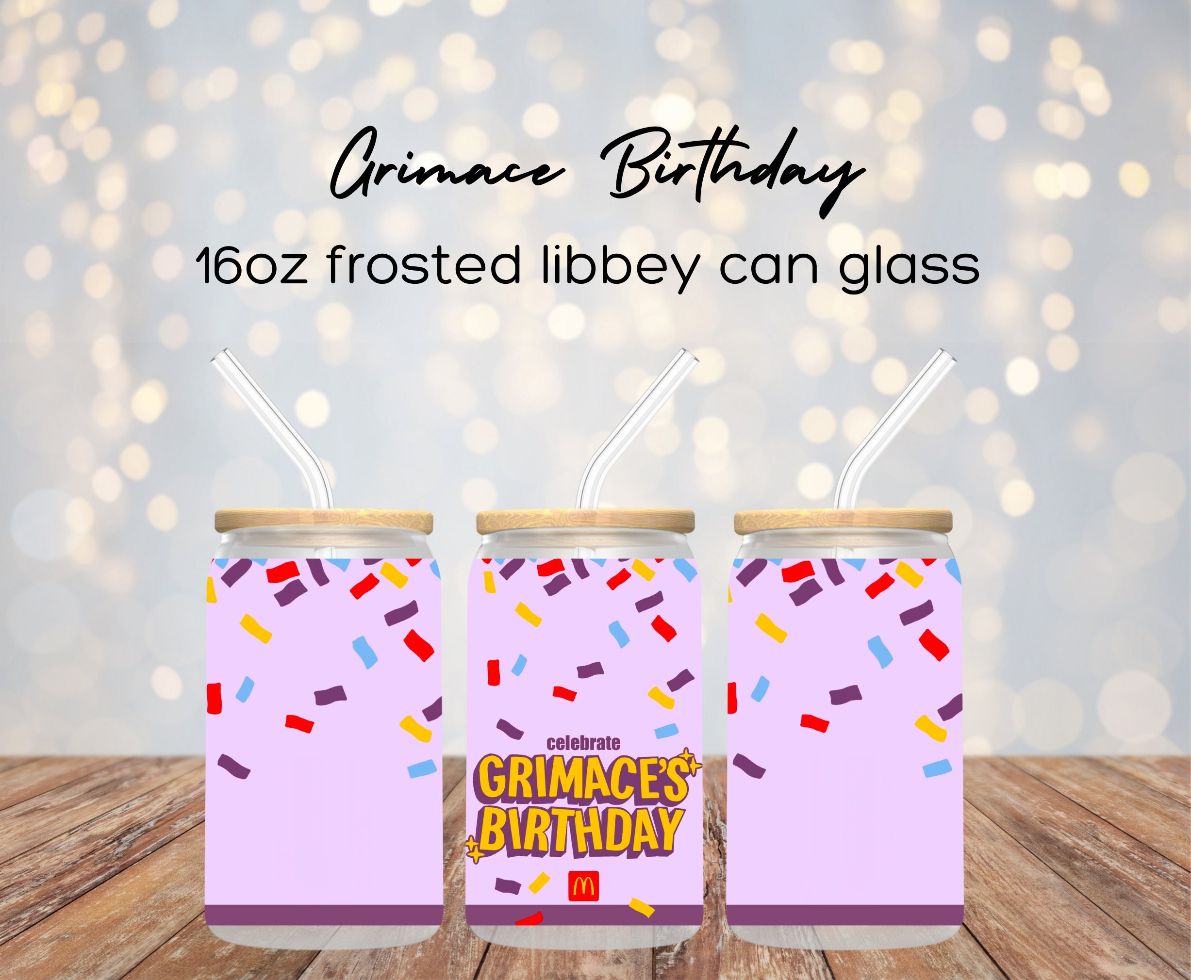 Grimace Birthday Shake Cup