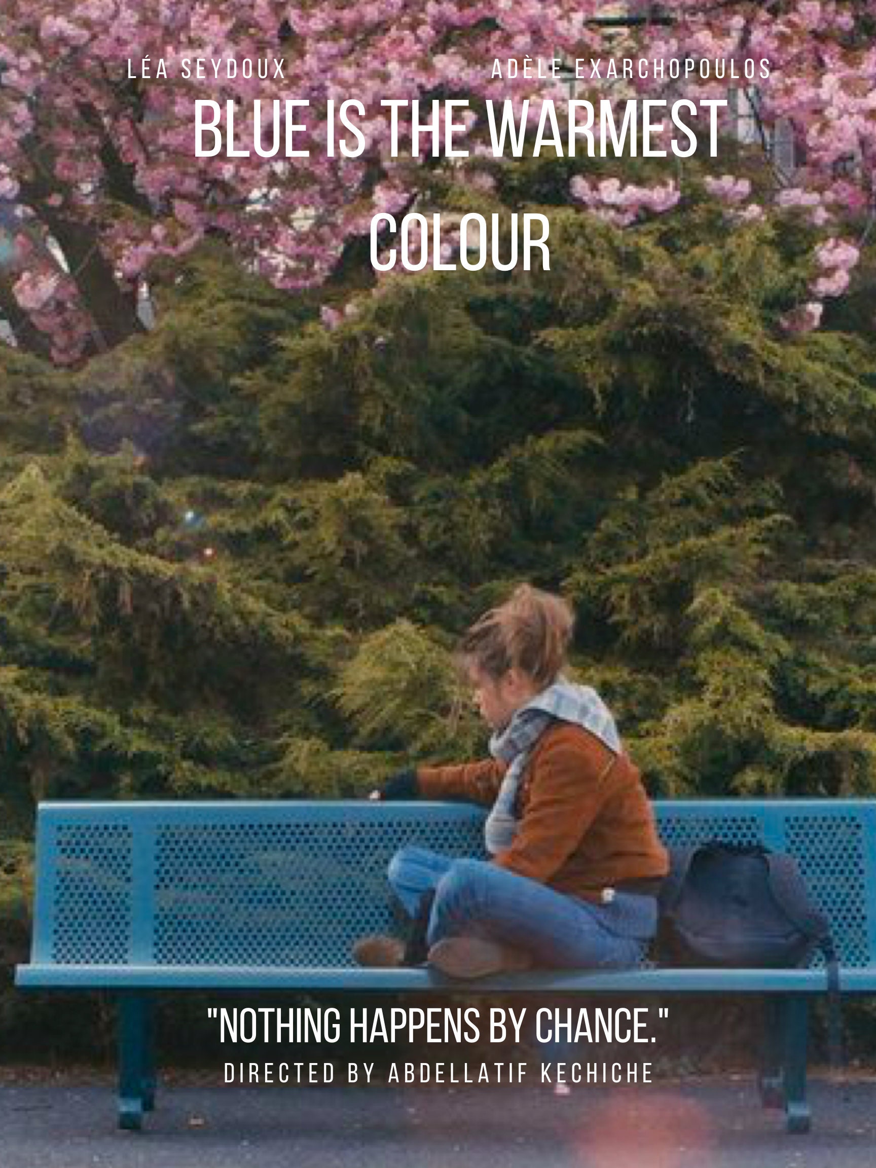Blue Is The Warmest Color Poster Print Downloadable Digital | Etsy