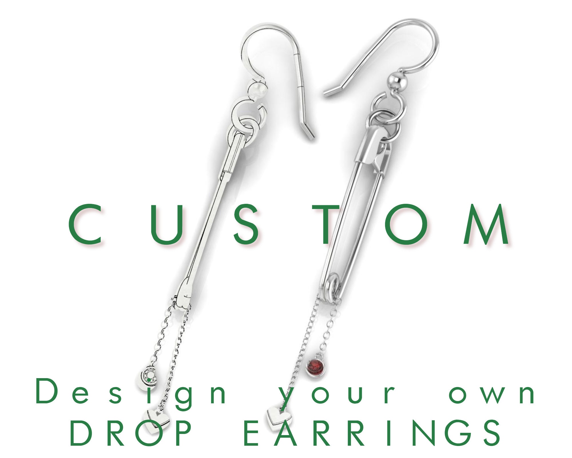 Custom 2024 jewelry earrings