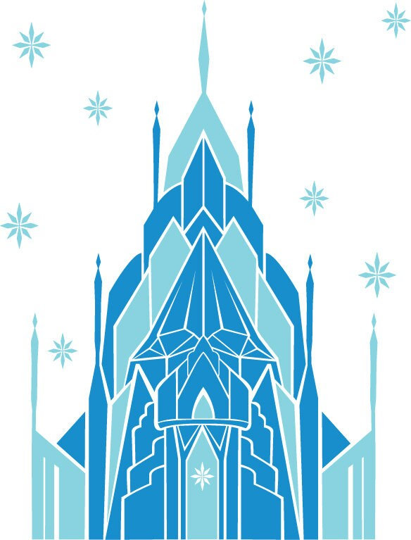 Frozen Castle Cricut Space Design Format and Studio Format for