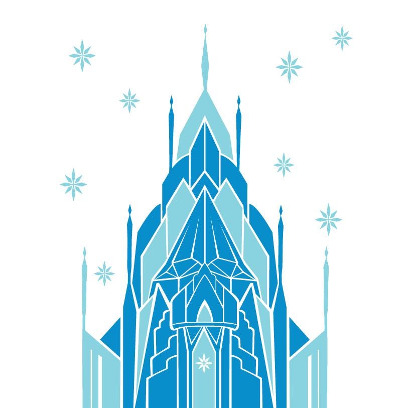 High Resolution Disney Frozen Castle Printable Frozen Castle
