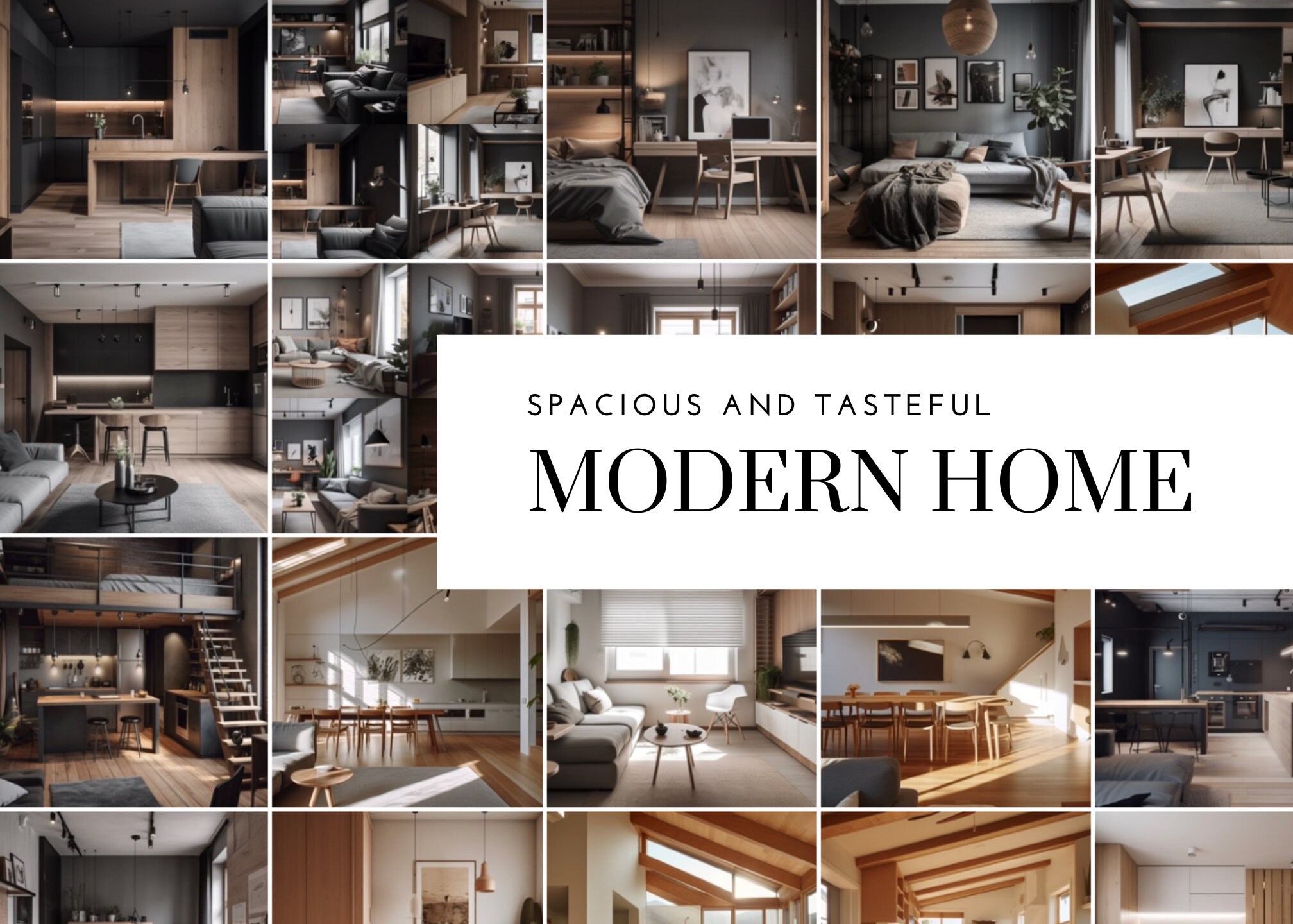 Modern Zoom Backgrounds Realistic Home Office Virtual Backdrop Pack of