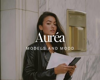 Female Editorial Stock Photos for Branding | Auréa Models and Mood