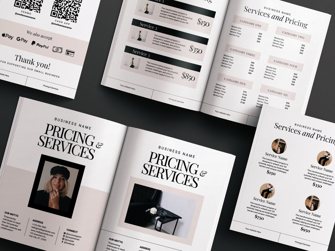 20 Price List Templates, Template for Price Sheet, Pricing List for ...