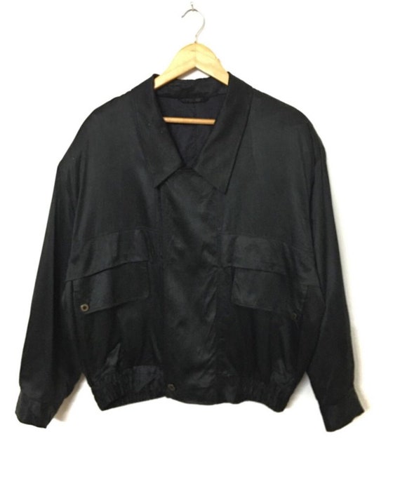 Vintage Balenciaga Sport Poly Bombers Jacket