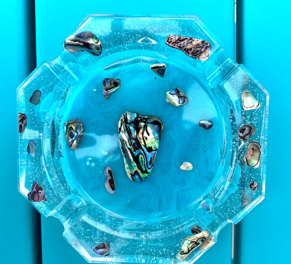 Made to order resin ashtray Etsy