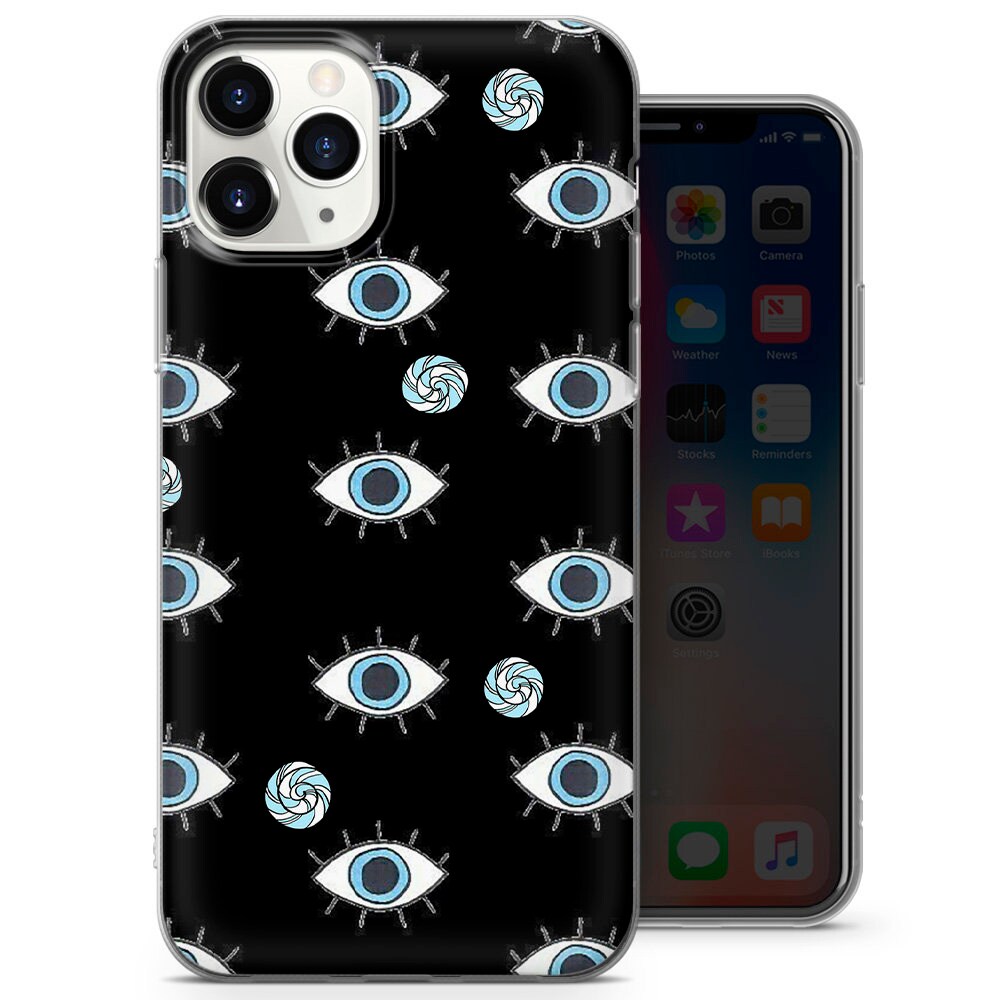 Evil Eye Phone Case Optic Spiritual Cover for iPhone 11 X Etsy