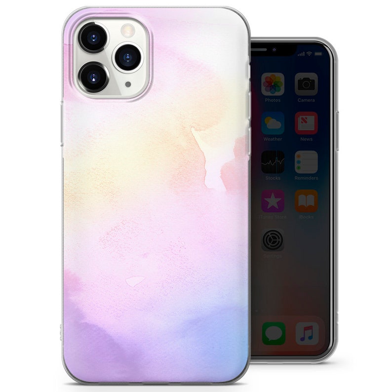 XR Watercolor Phone Case Painting Cover for iPhone 11 SE S10 A50 A51 Huawei P20 8+ S21 XS max P30 Mate Samsung Note 10 12 Pro 7