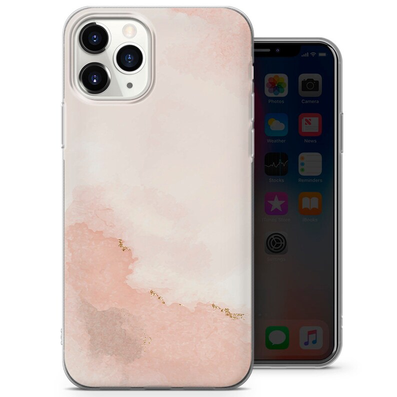 XR Watercolor Phone Case Painting Cover for iPhone 11 SE S10 A50 A51 Huawei P20 8+ S21 XS max P30 Mate Samsung Note 10 12 Pro 7