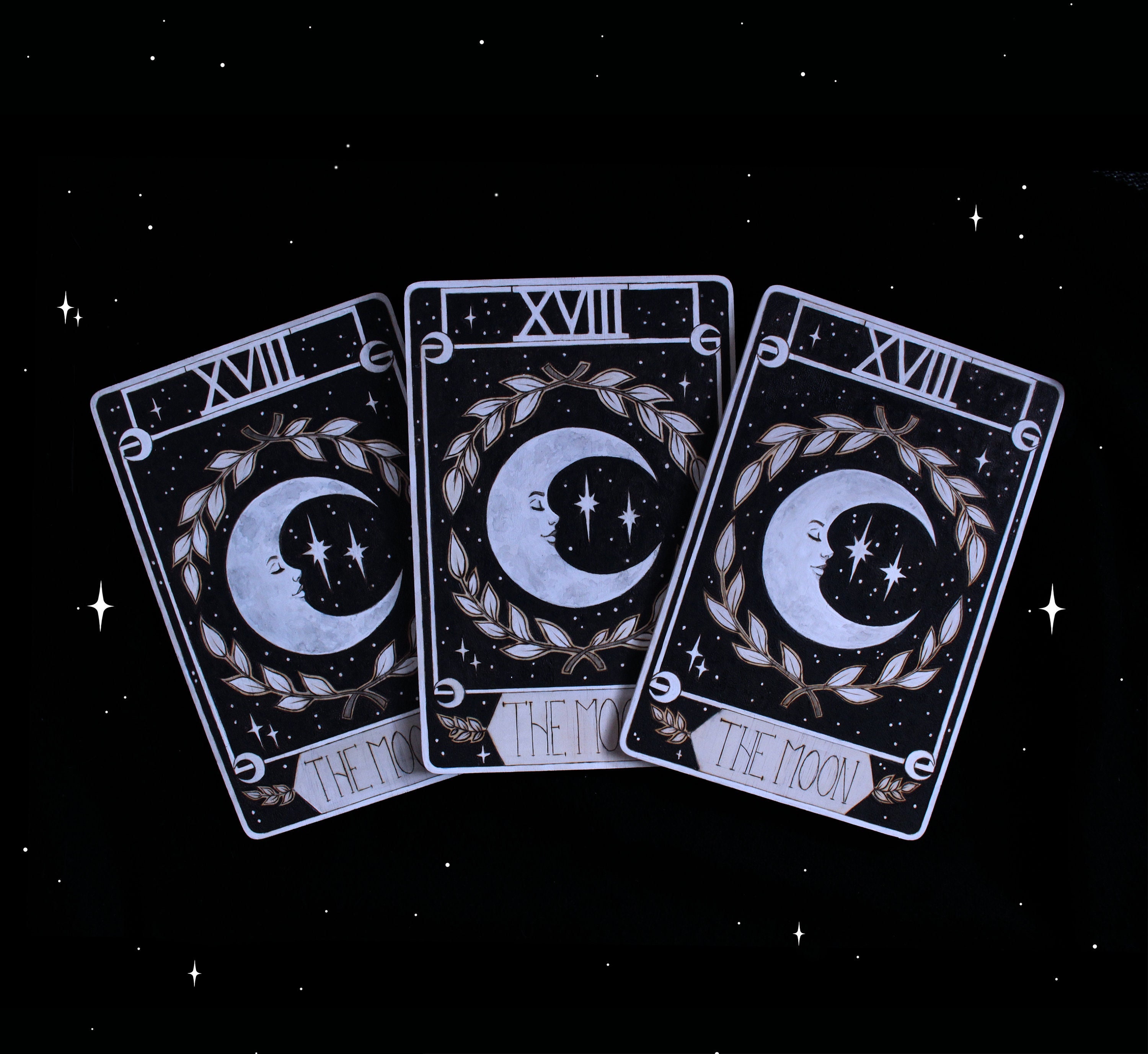 Décoration Murale, Carte de Tarot Xxl The Moon