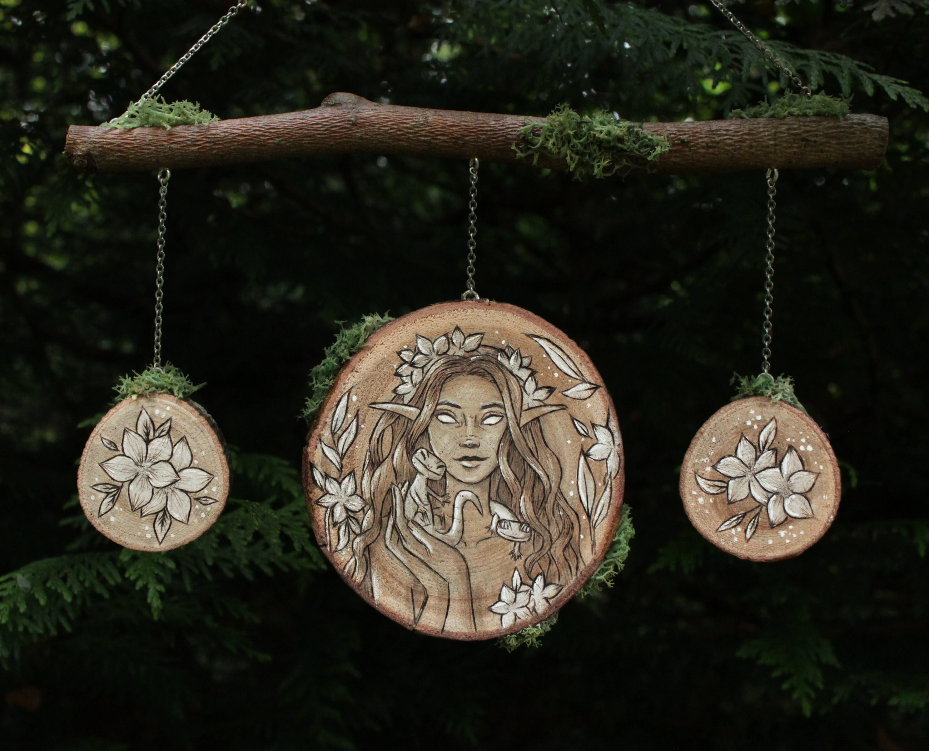 Suspension Fée Des Lézards