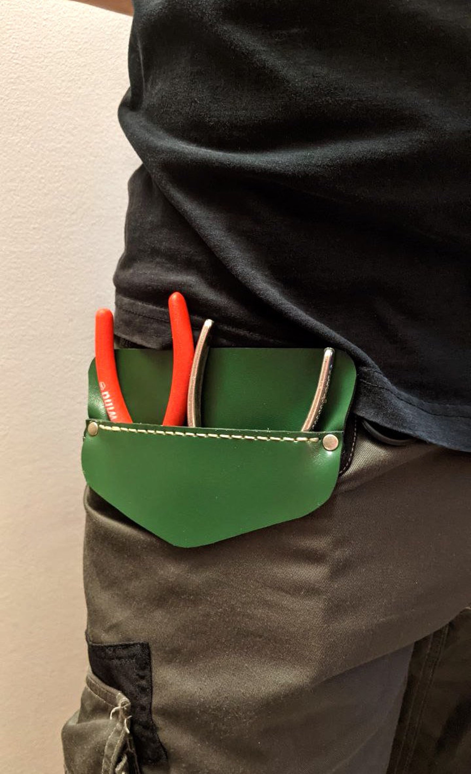 Leather Pocket Protector Pocket Saver Etsy