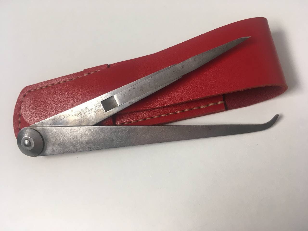 Starrett Hermaphrodite Caliper With Leather Case for 6 Caliper Etsy