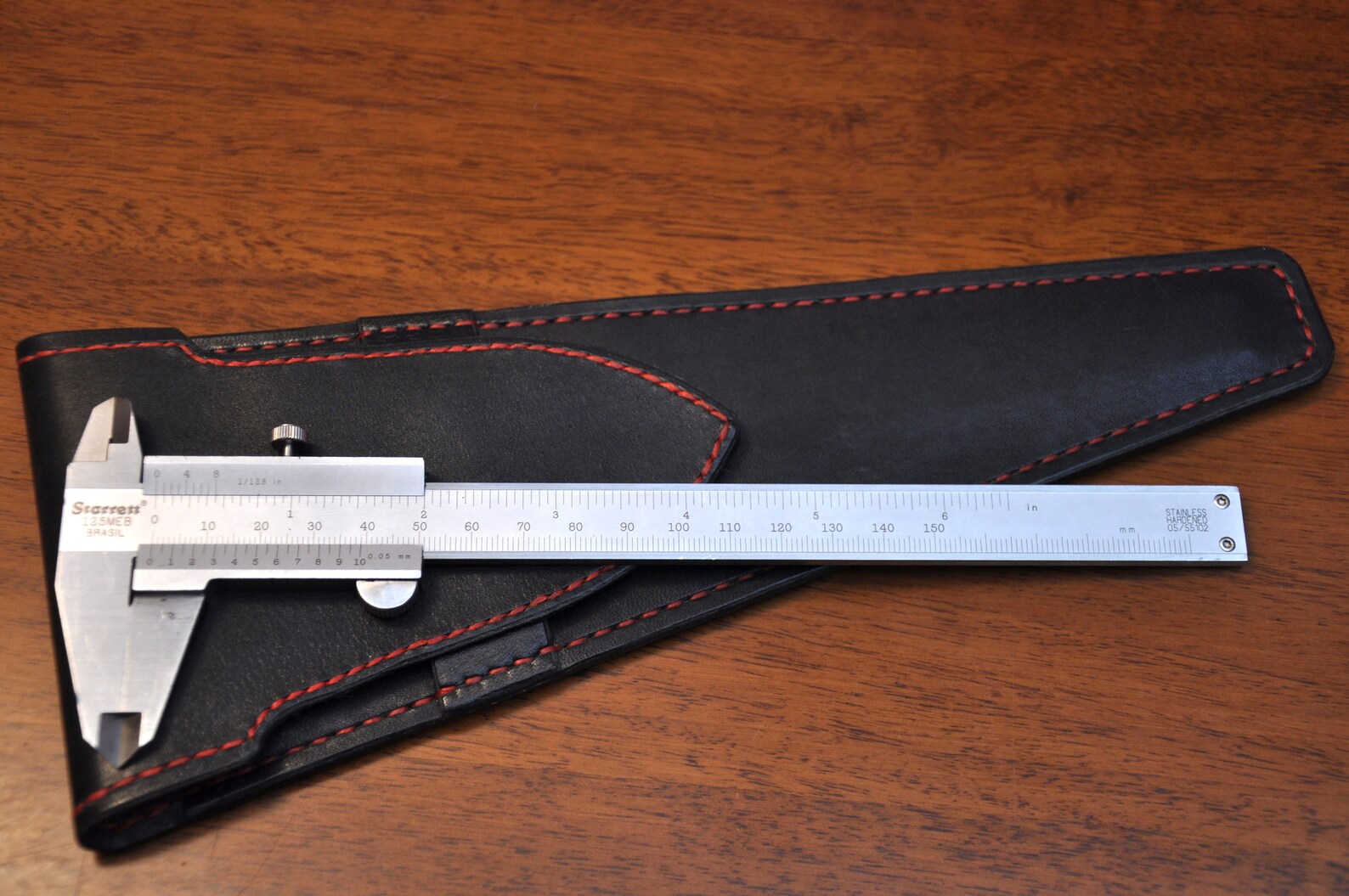 Starrett 6/150mm Vernier Caliper 125MEB With Leather Etsy