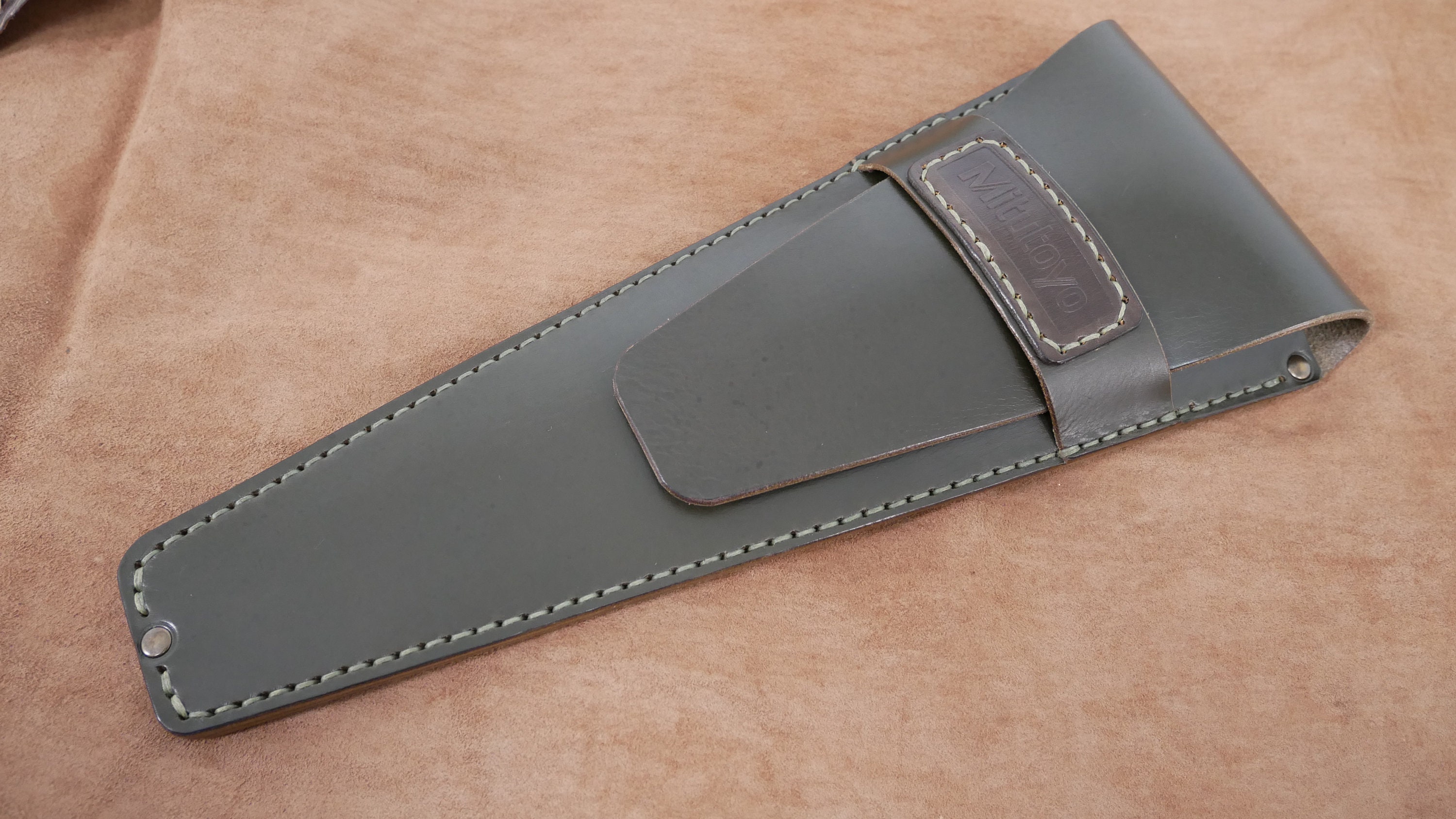 Handmade Leather 150mm Digital Vernier Caliper Holster Mitutoyo Machinist Case 